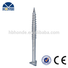 HOT DIPPED GALVANIZED POST ANCHOR FOR SOLAR PANEL